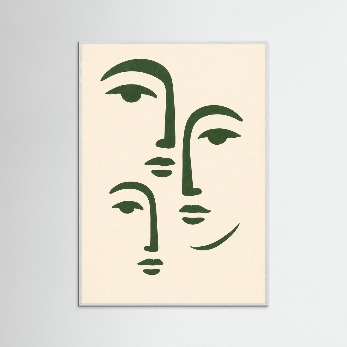 White Wood Expression Blue