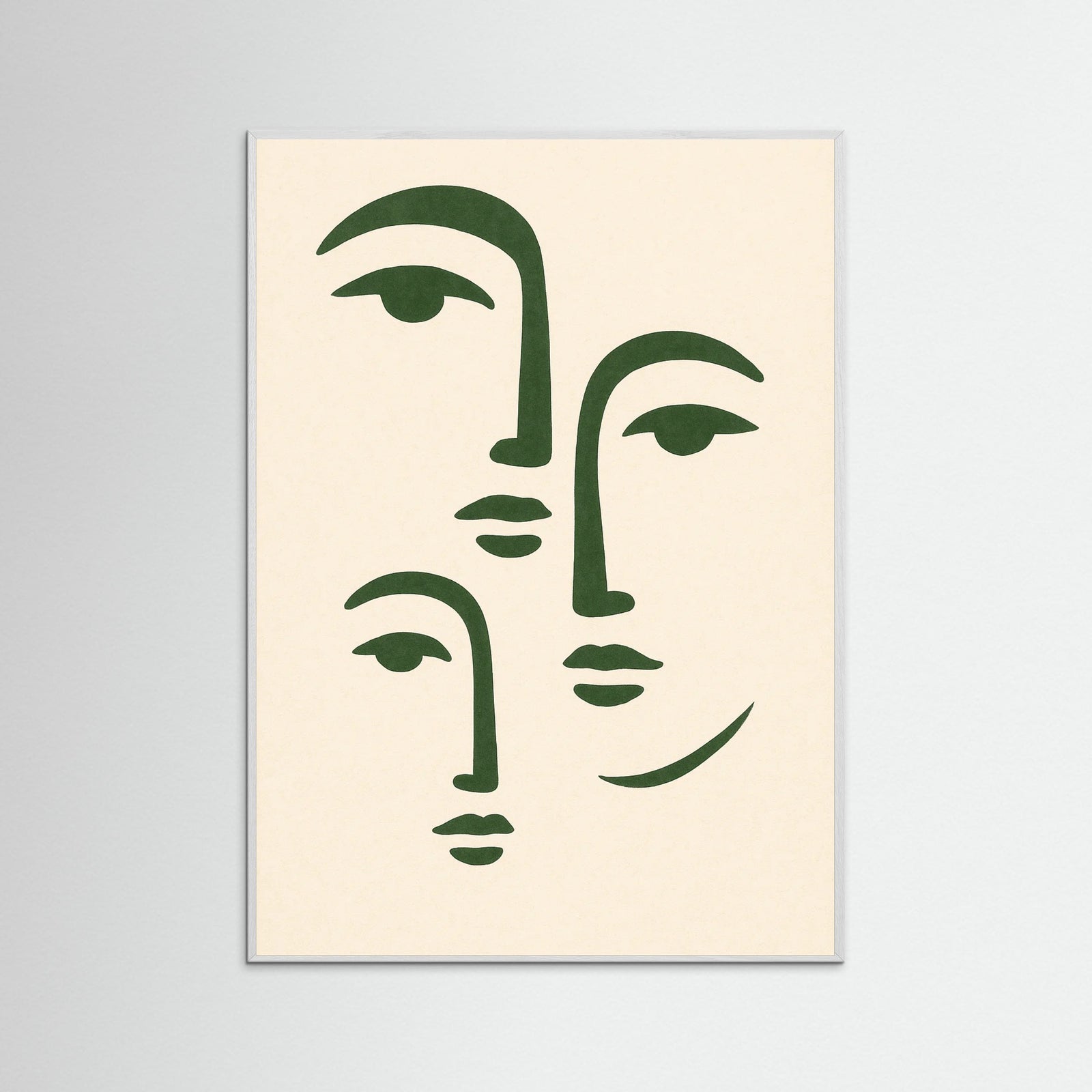White Wood Expression Blue