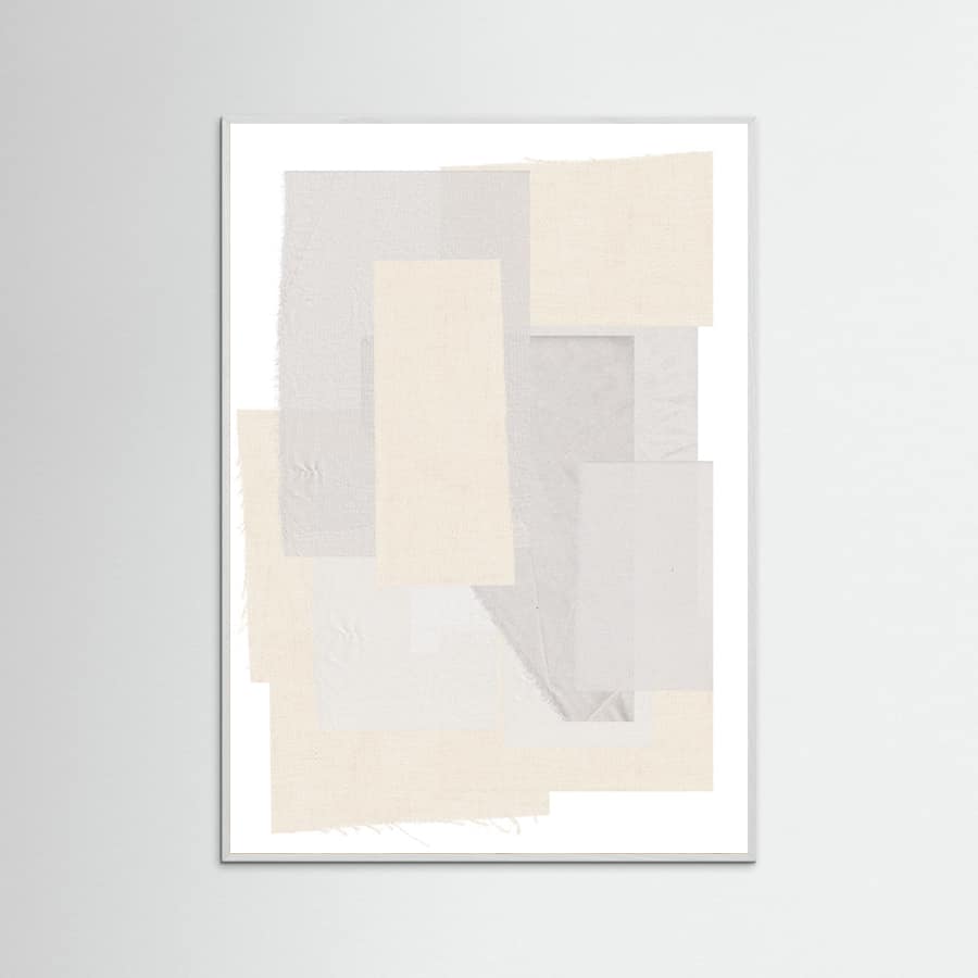 Póster Fabric Pattern Collage No.1 – póster e impresión artística