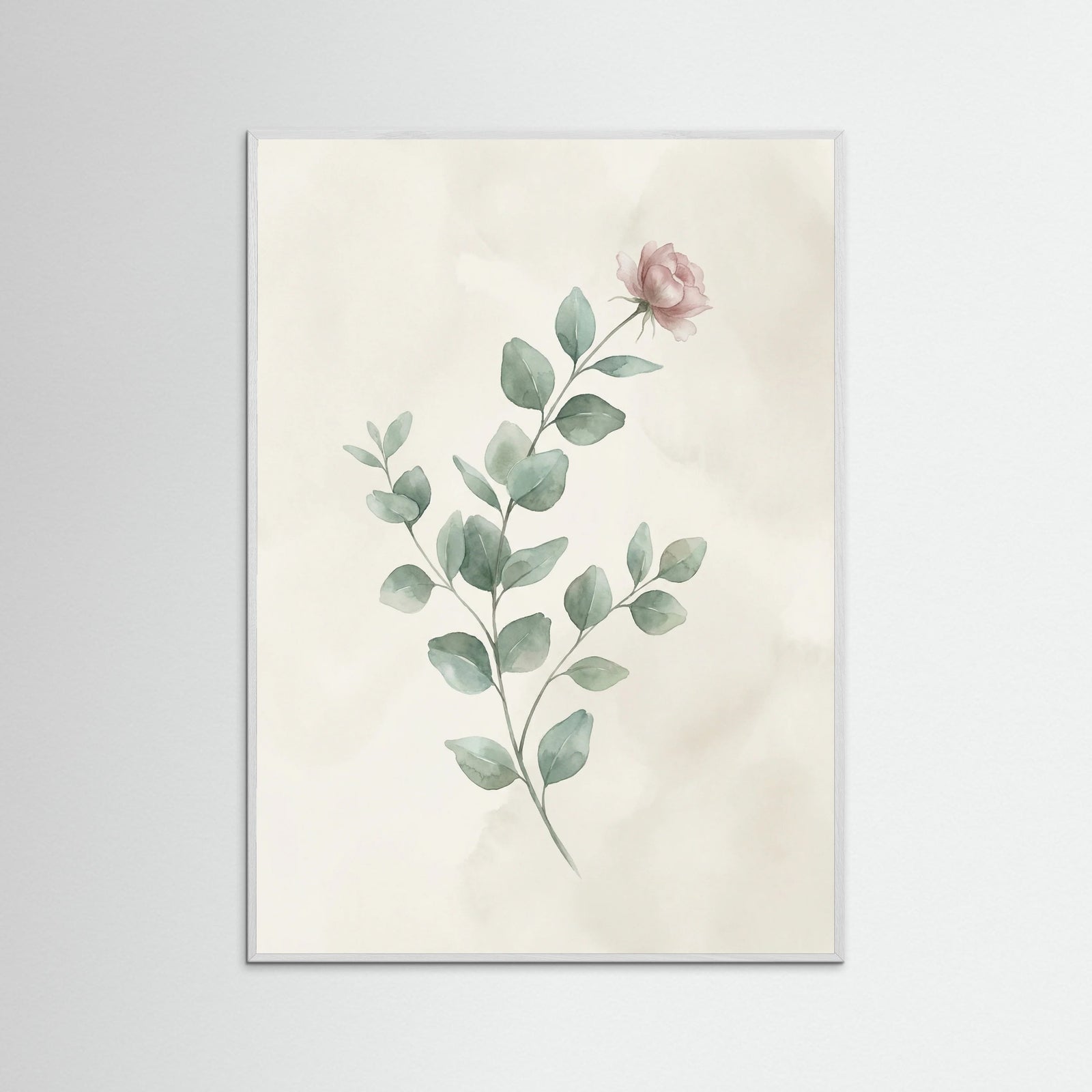 White Wood Faded Meadow Blooms