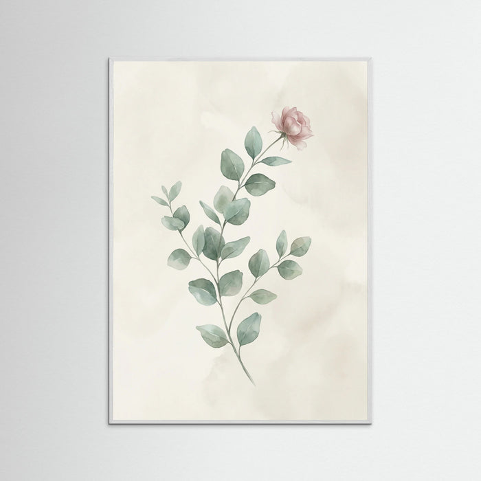 White Wood Faded Meadow Blooms