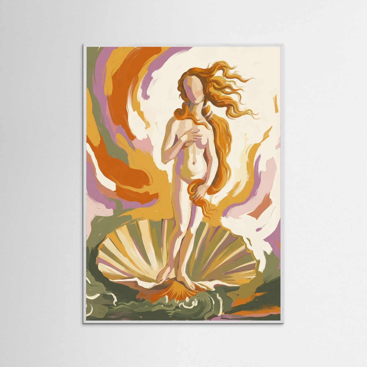 White Wood Fauns Nymph Dance