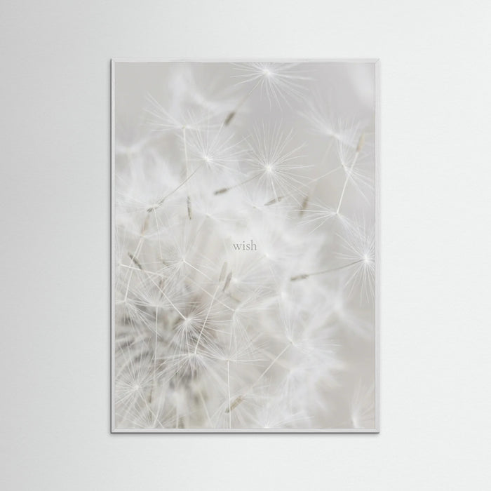 White Wood Feathered Dreams