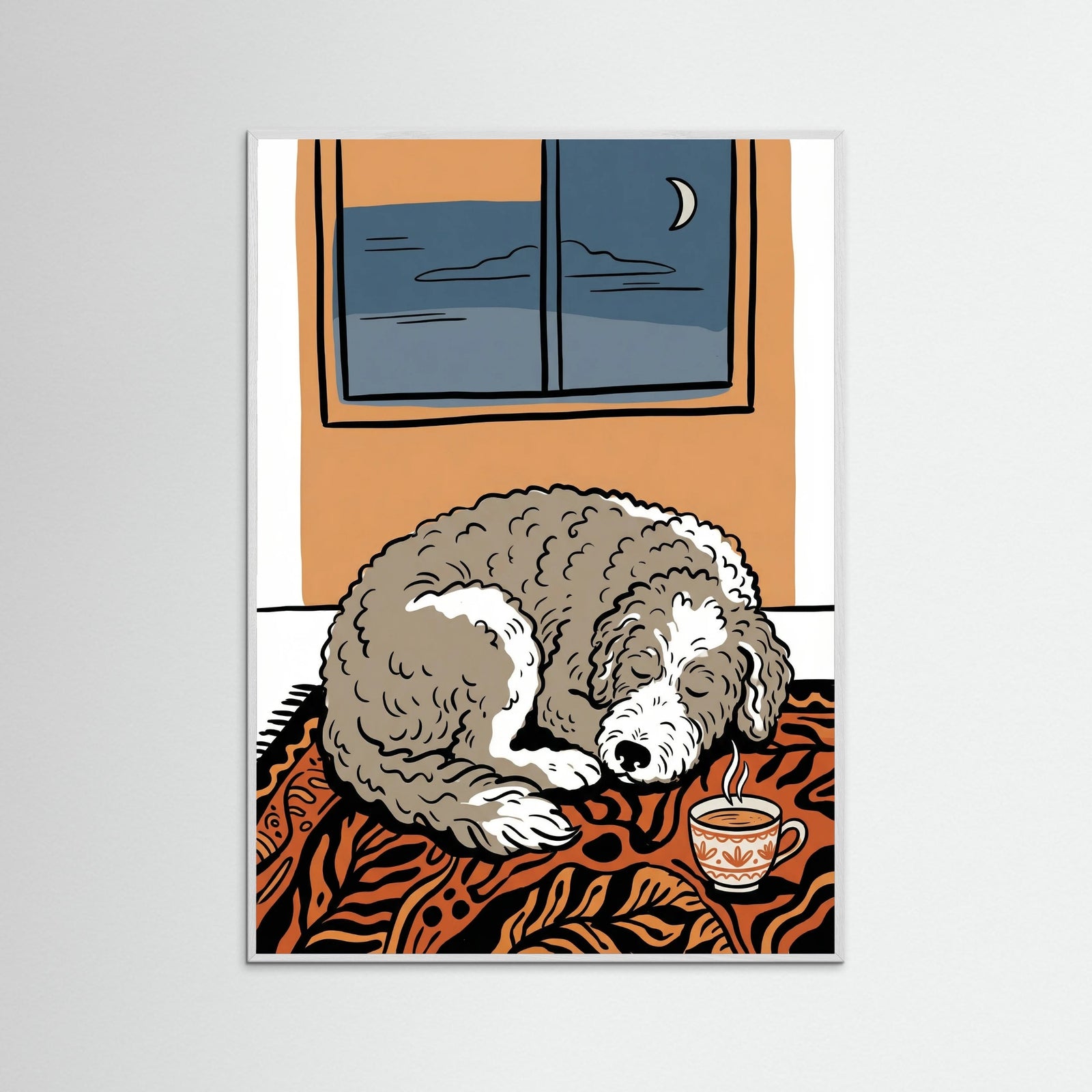 White Wood Feline Comfort