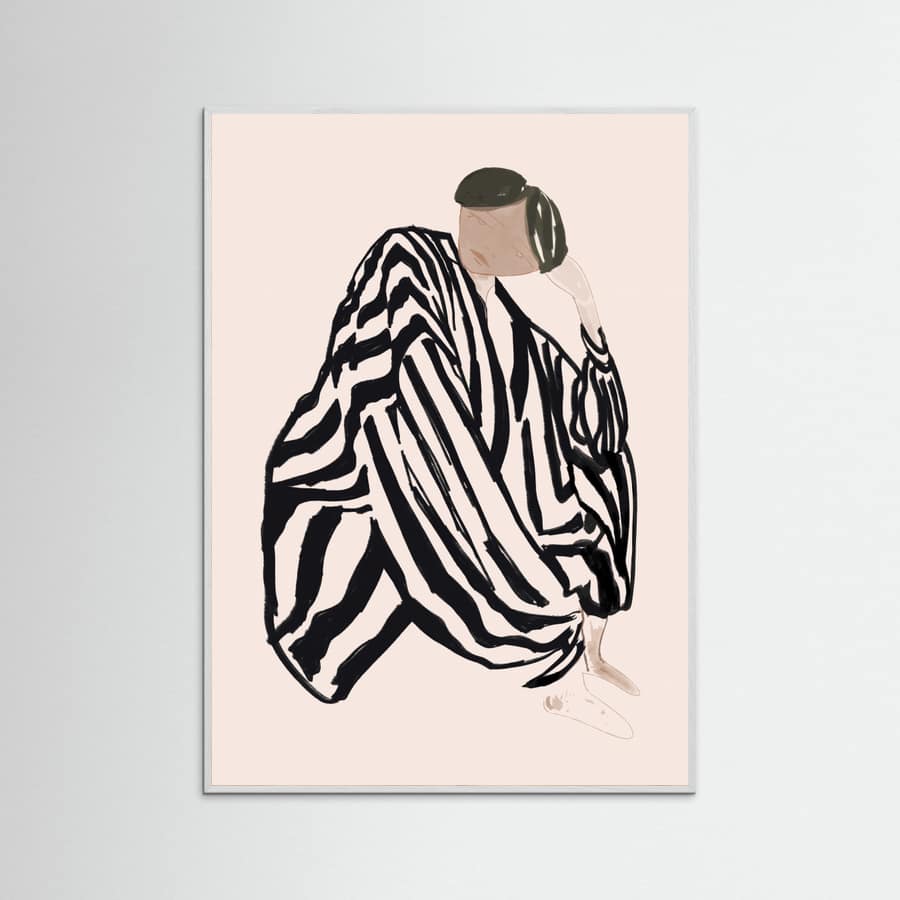 Female Figure 3 Poster – Poster und Kunstdruck