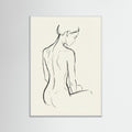White Wood Feminine Form