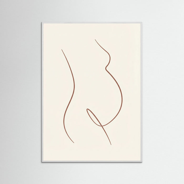 White Wood Feminine Forms