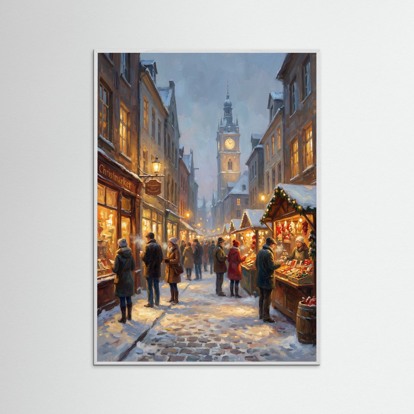 White Wood Festive Ice Rink