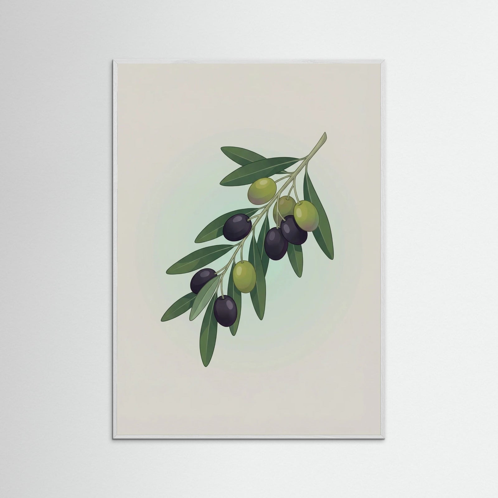 White Wood Fig Branch in Vase
