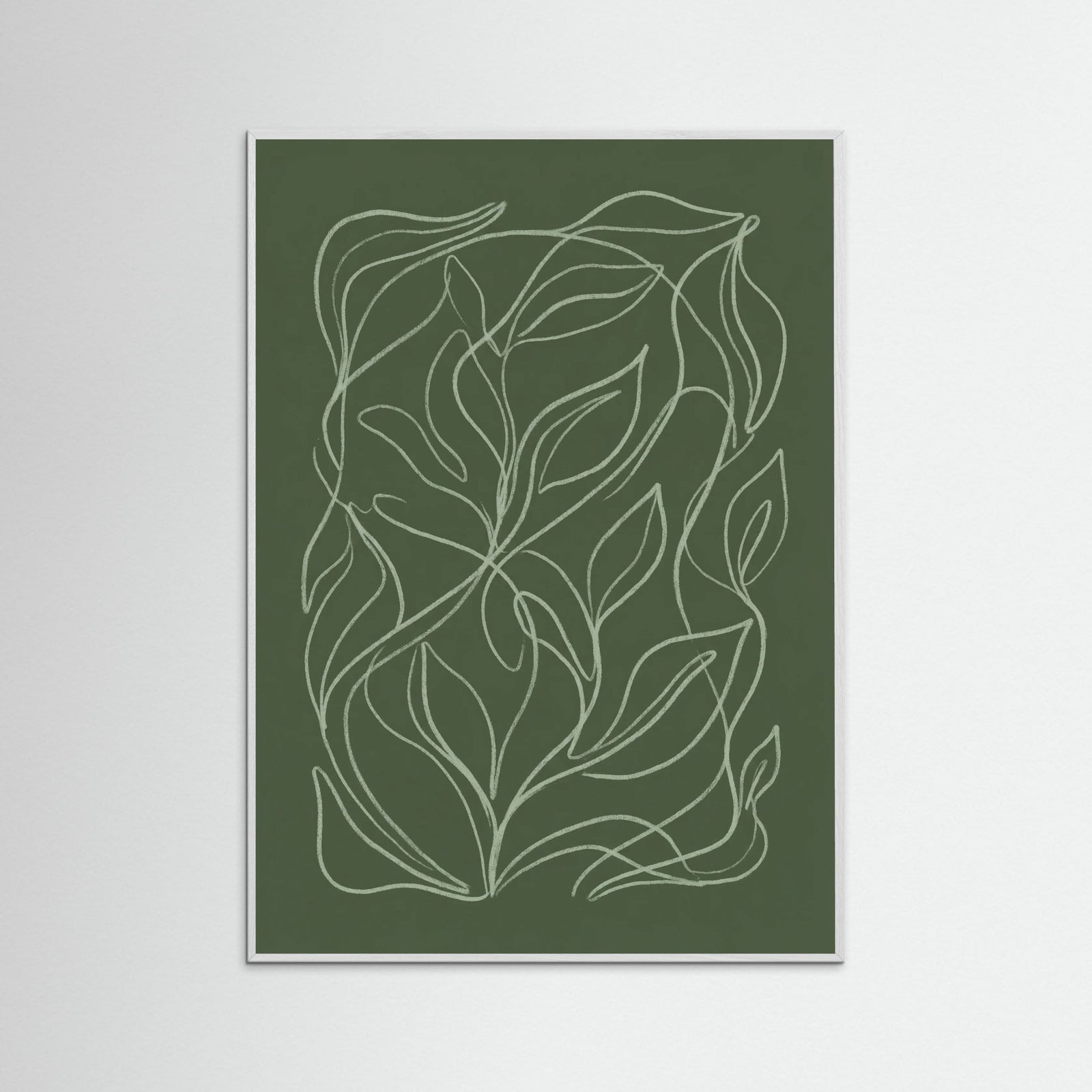 White Wood Figural Echoes