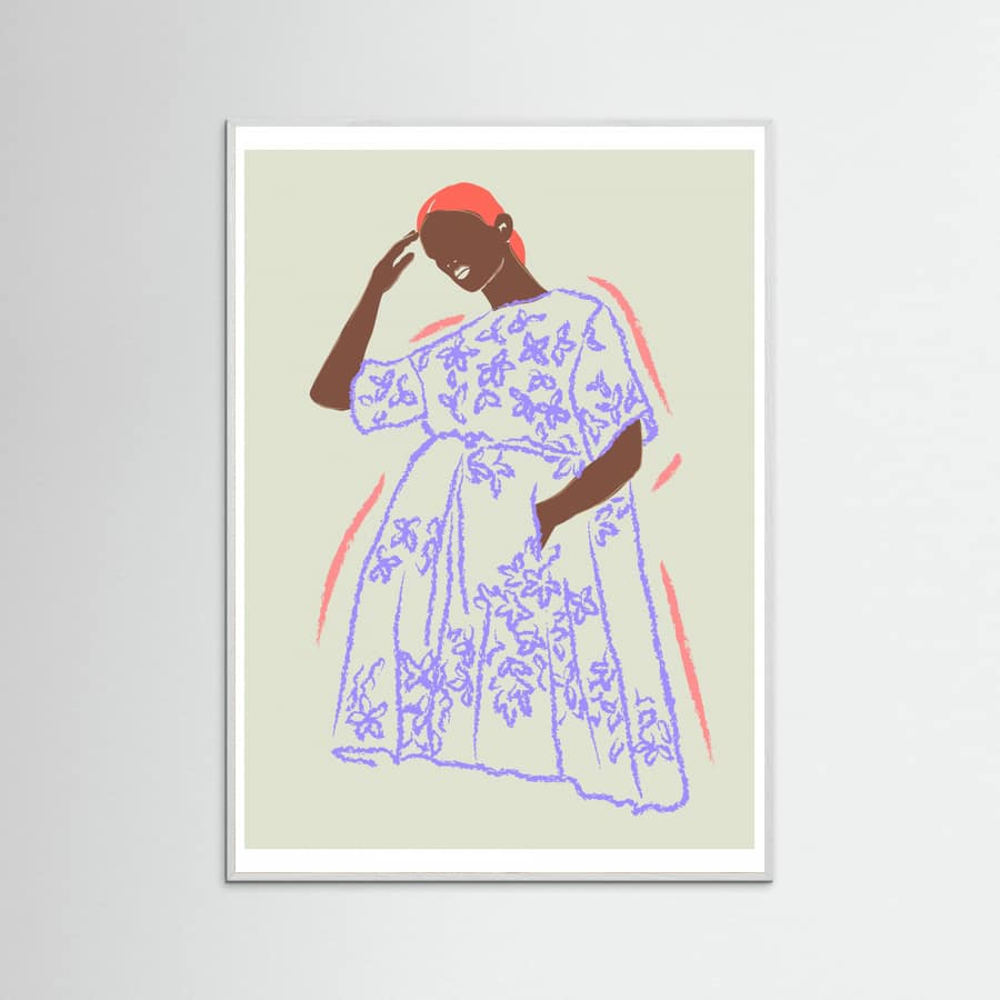 Plakat Figurativelineno01 – plakat i druk artystyczny