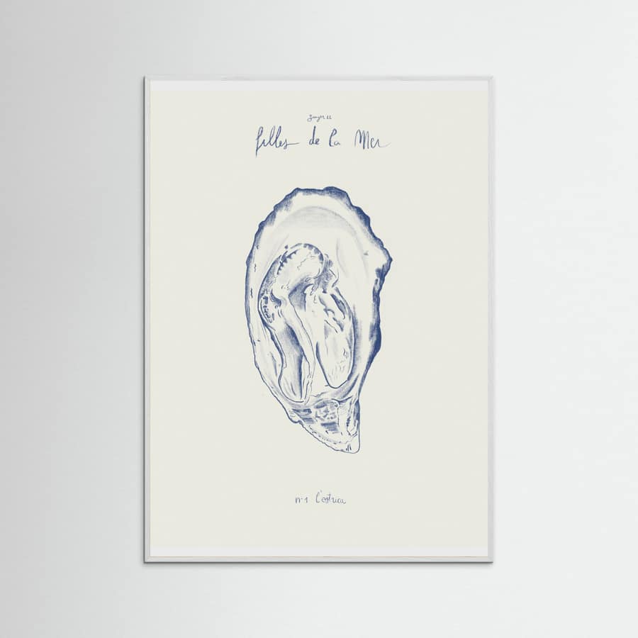 Filles de la mer n.1 - L’ostrica Poster – plakat og kunsttryk