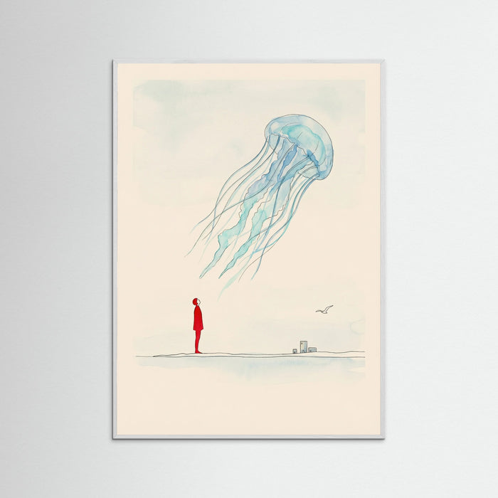 White Wood Floating Home Swimmer