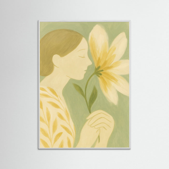 White Wood Flower Whisper