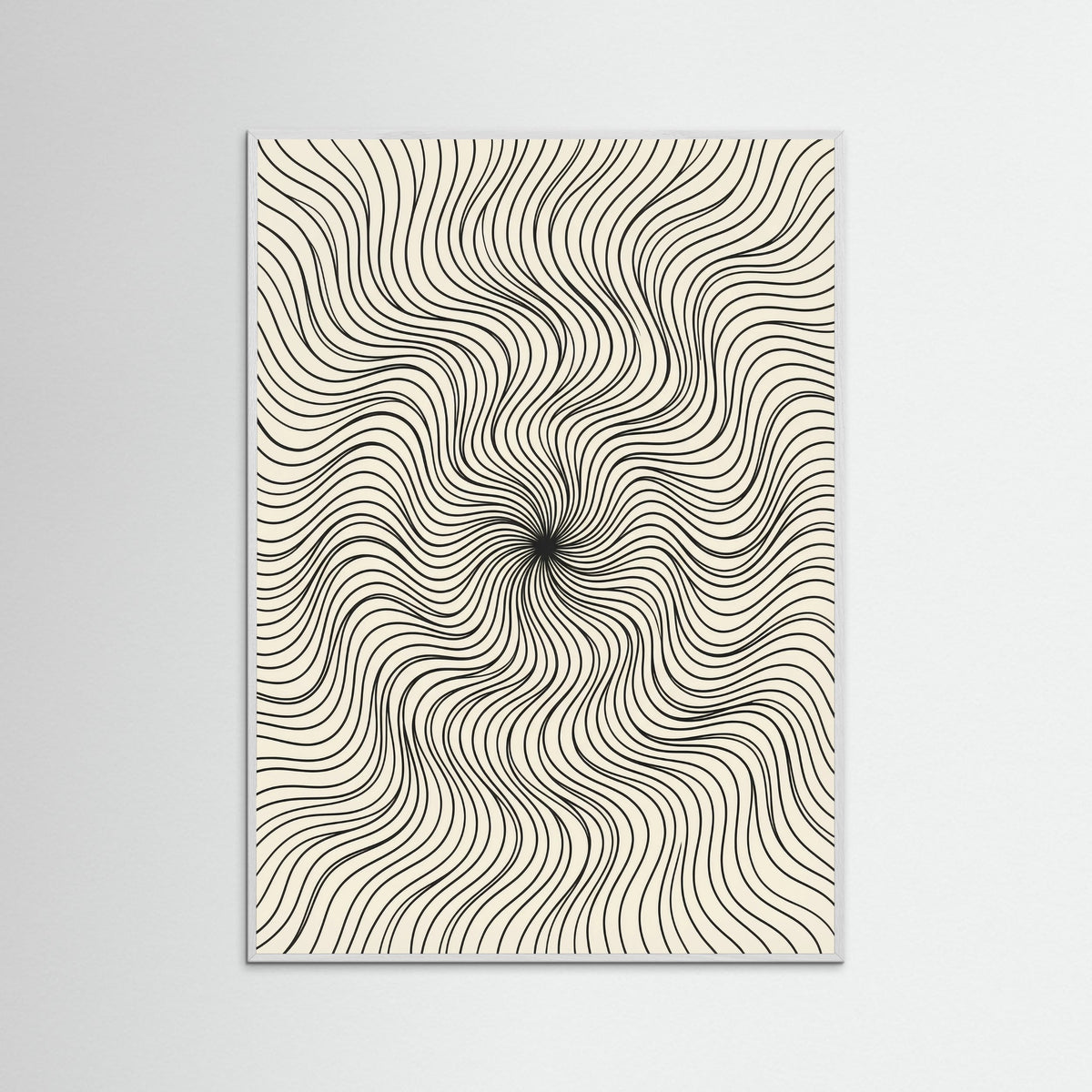 White Wood Flowing Embrace