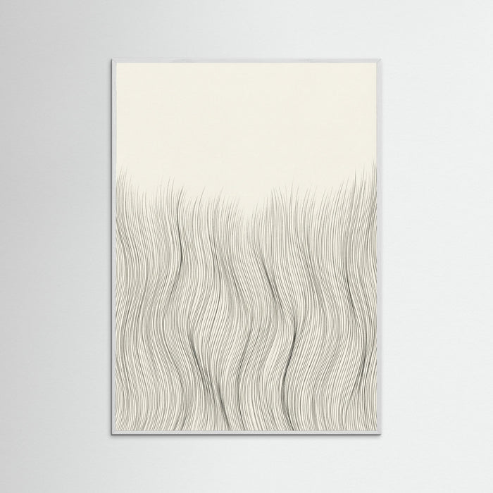 White Wood Flowing Horizon