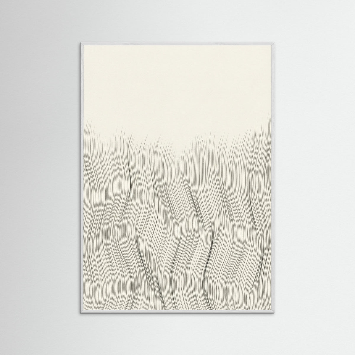 White Wood Flowing Horizon