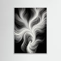 White Wood Flowing Serenity