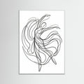 White Wood Fluid Embrace