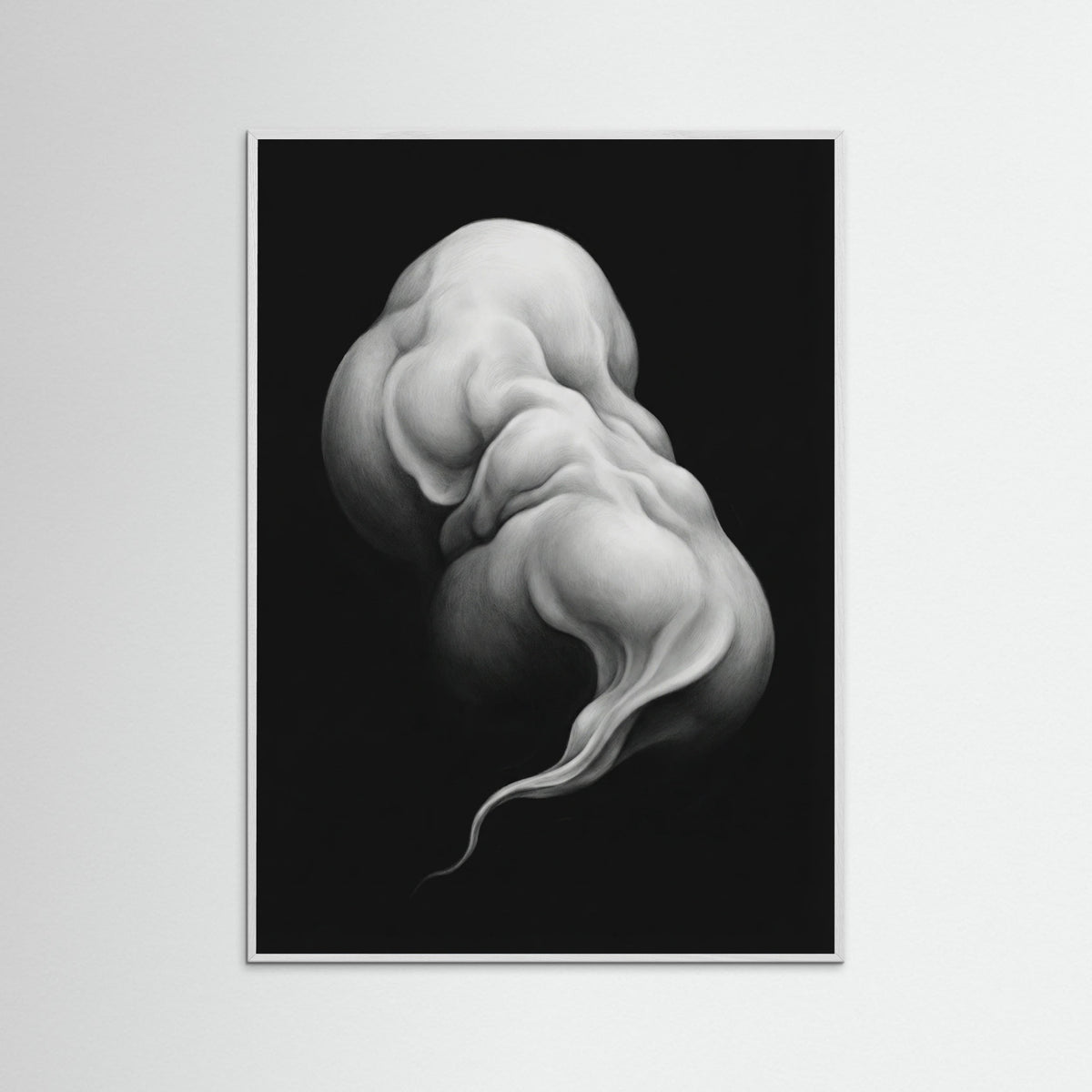 White Wood Fluid Forms