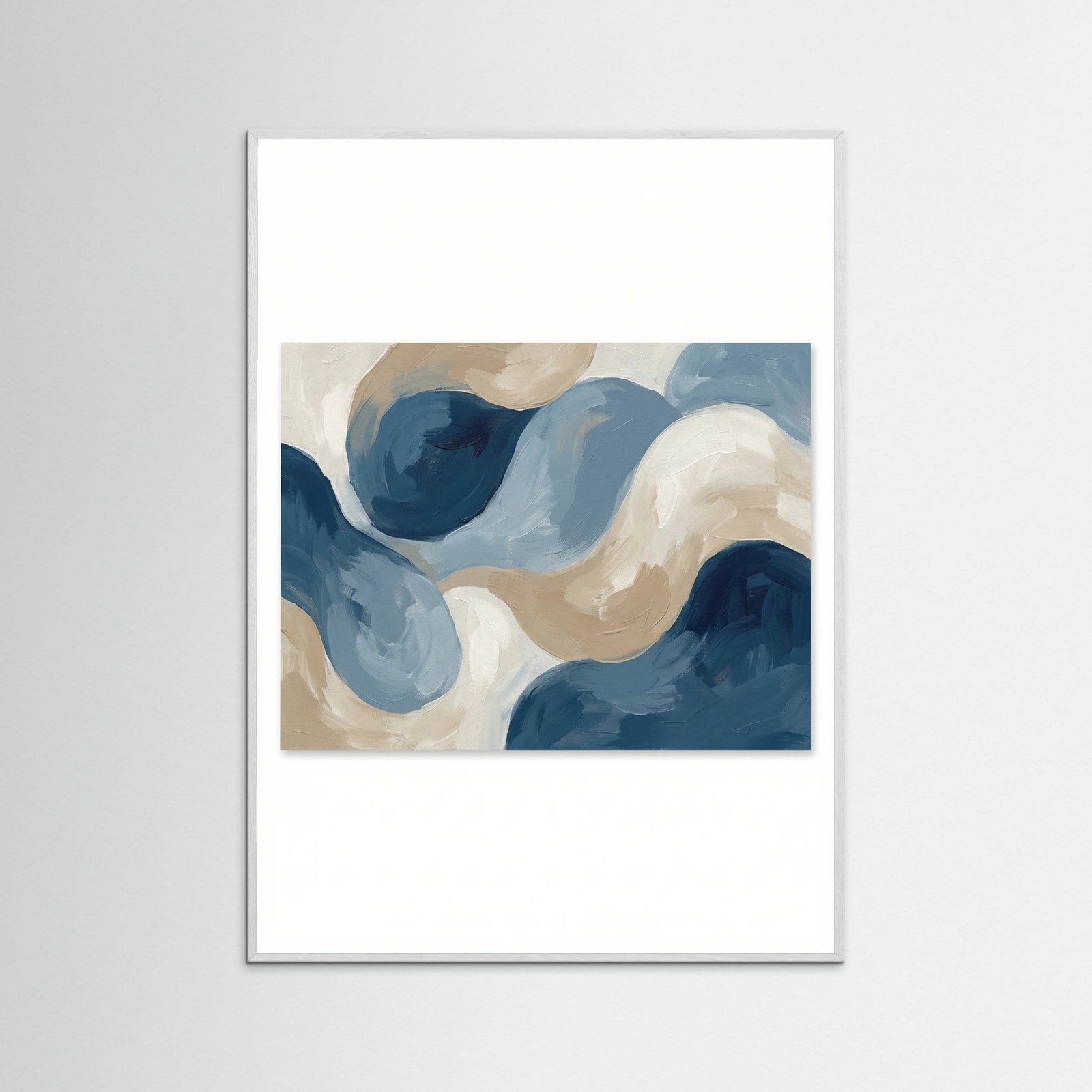White Wood Fluid Forms