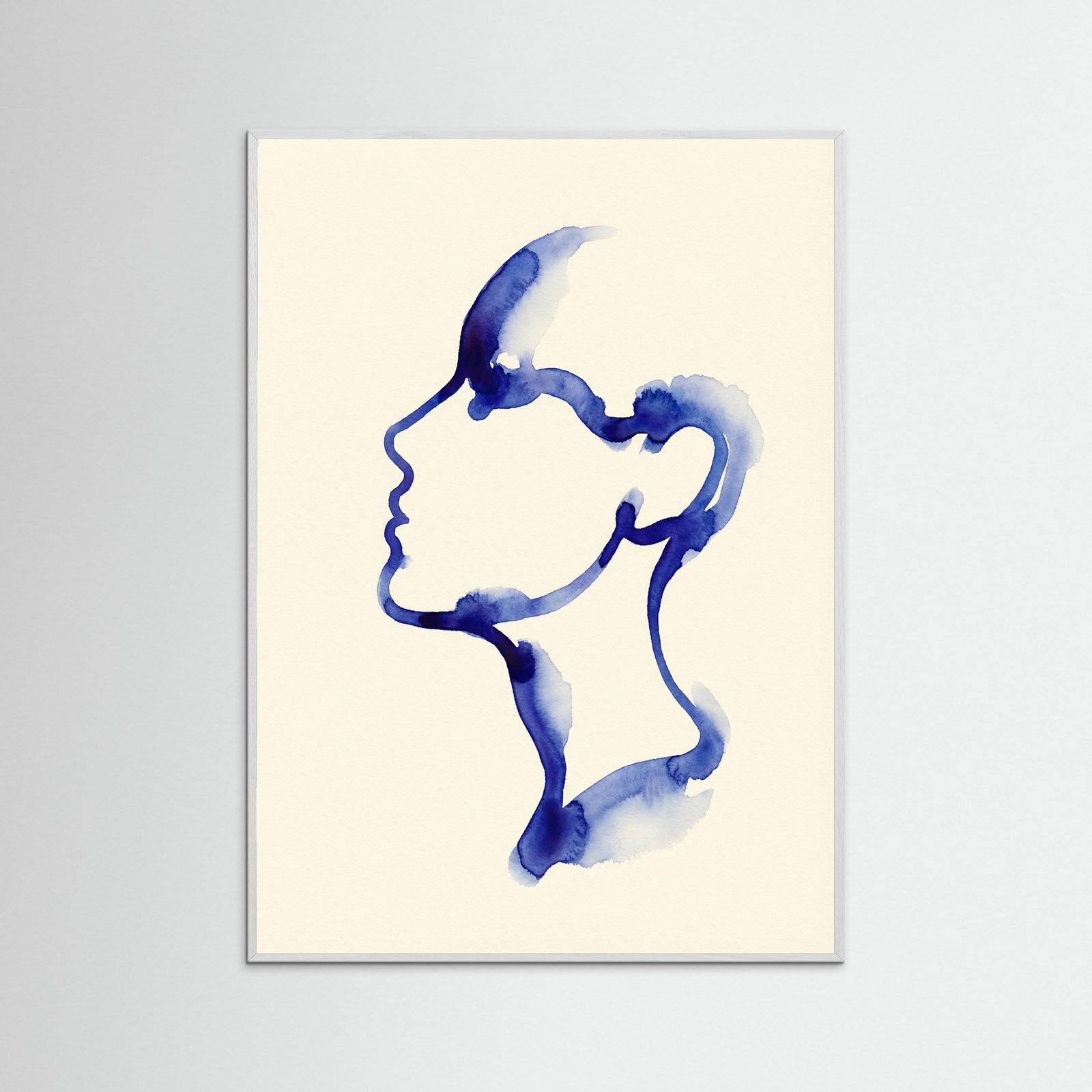 White Wood Fluid Gaze