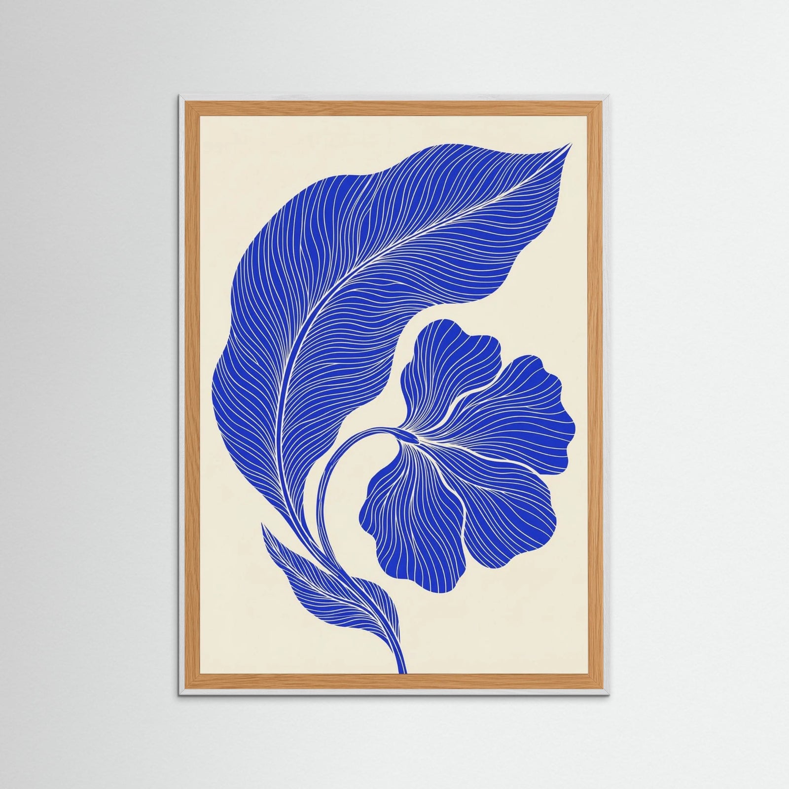 White Wood Fluid Silhouette