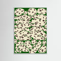 White Wood Fluid Spot Pattern