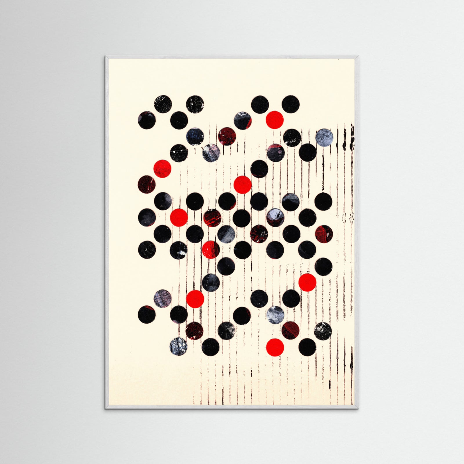 White Wood Formula 1. Poster