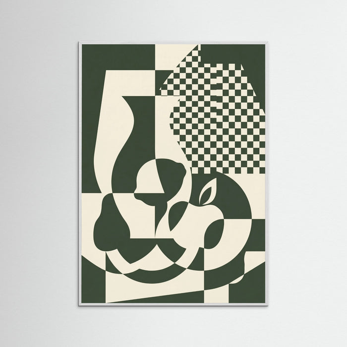 White Wood Fragmented Gaze