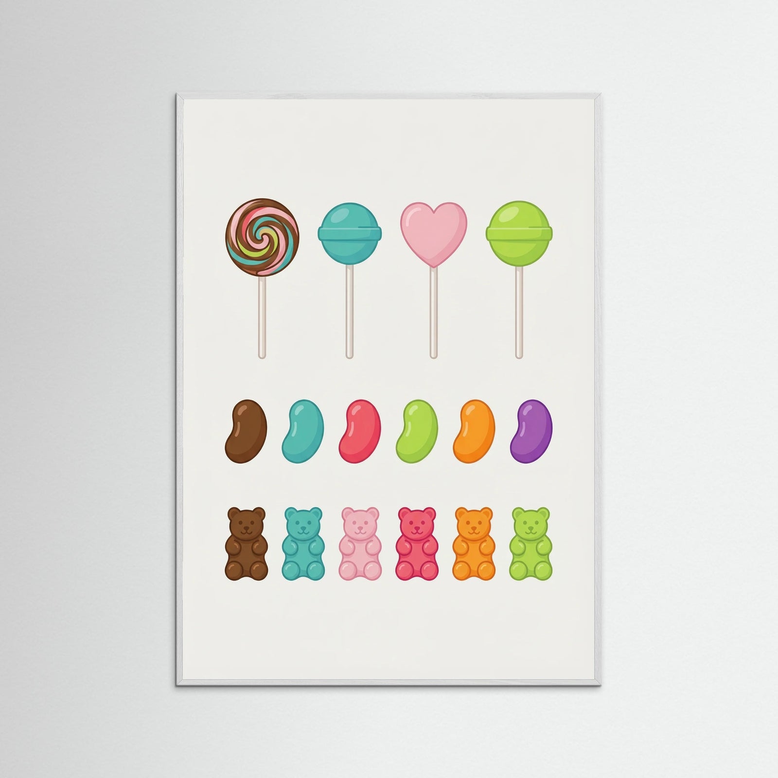 White Wood Frozen Hues