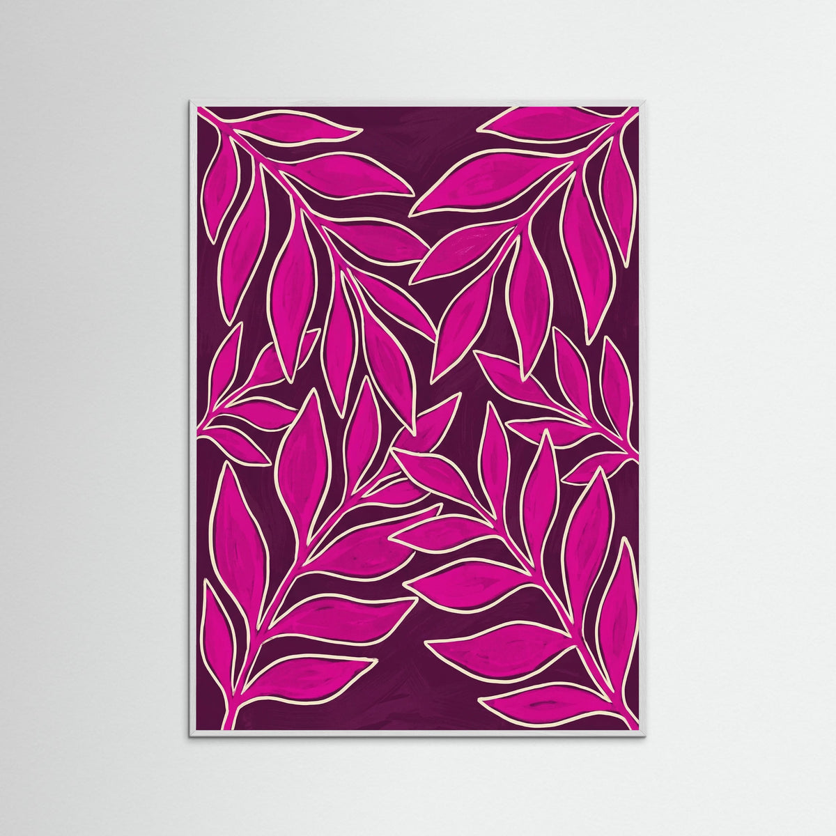 White Wood Fuchsia Blooms