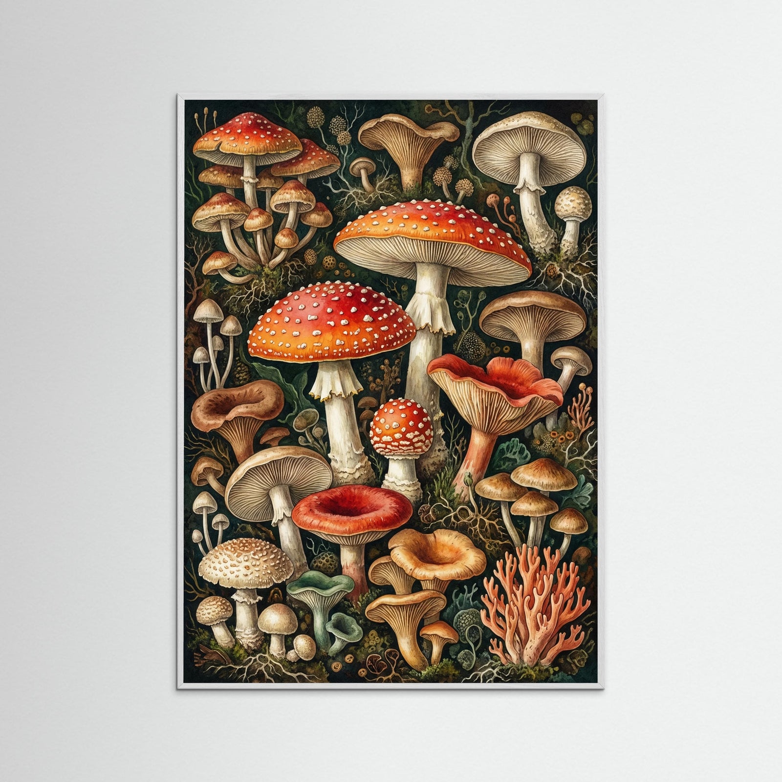 White Wood Fungal Fantasy