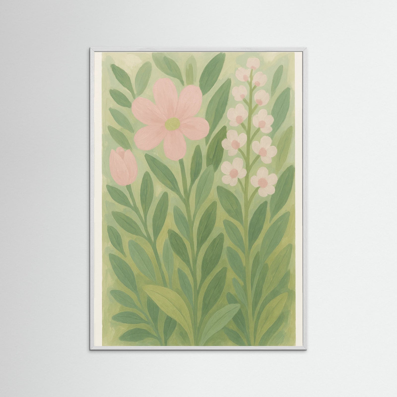 White Wood Garden Dreamscape