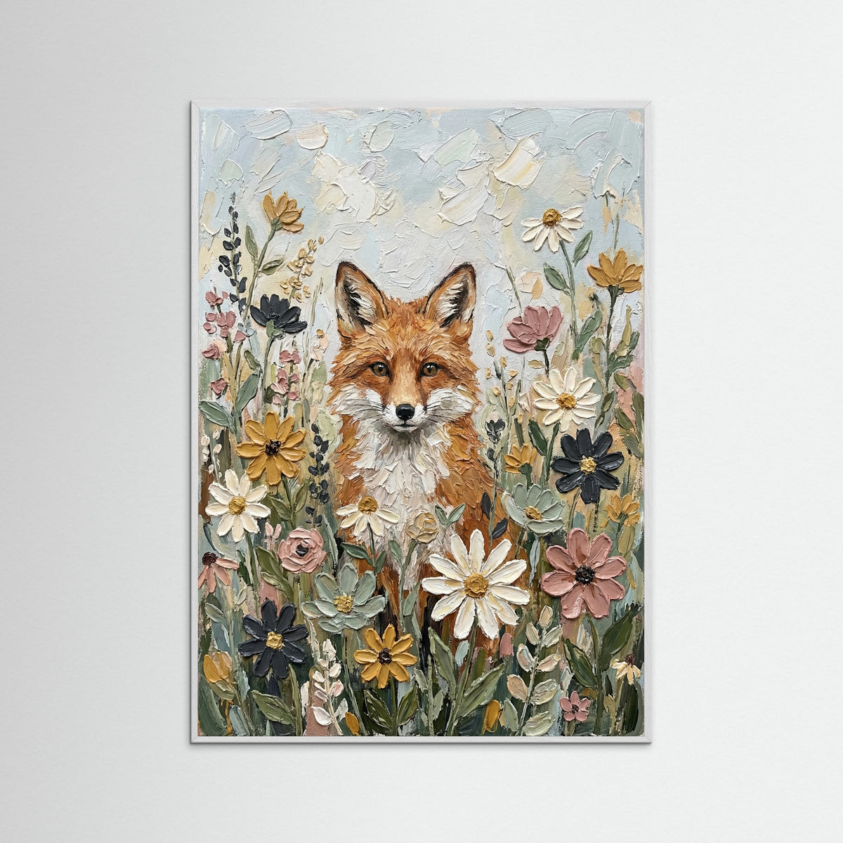 White Wood Garden Still Life