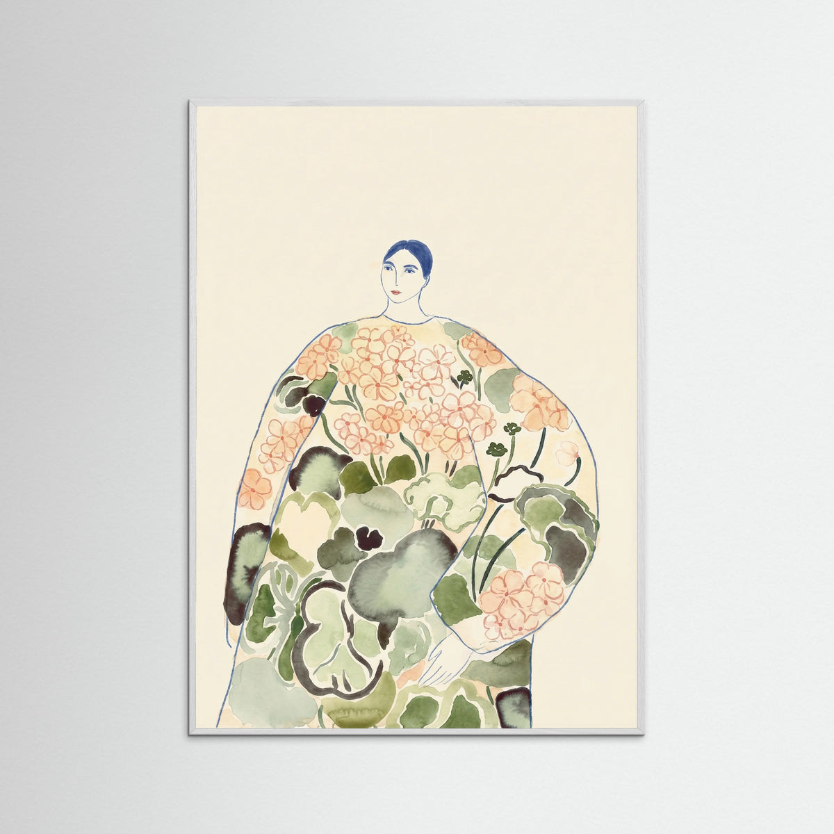 White Wood Gentle Bloom