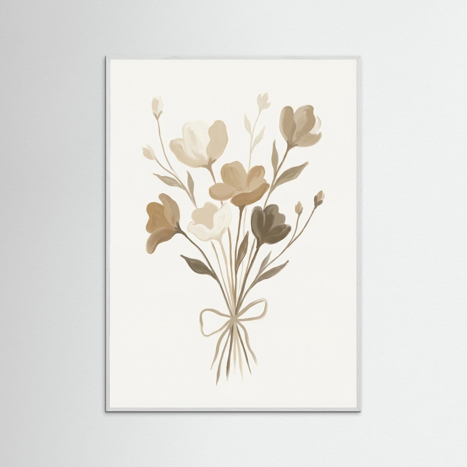 White Wood Gentle Blooms