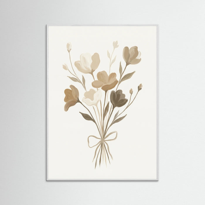 White Wood Gentle Blooms