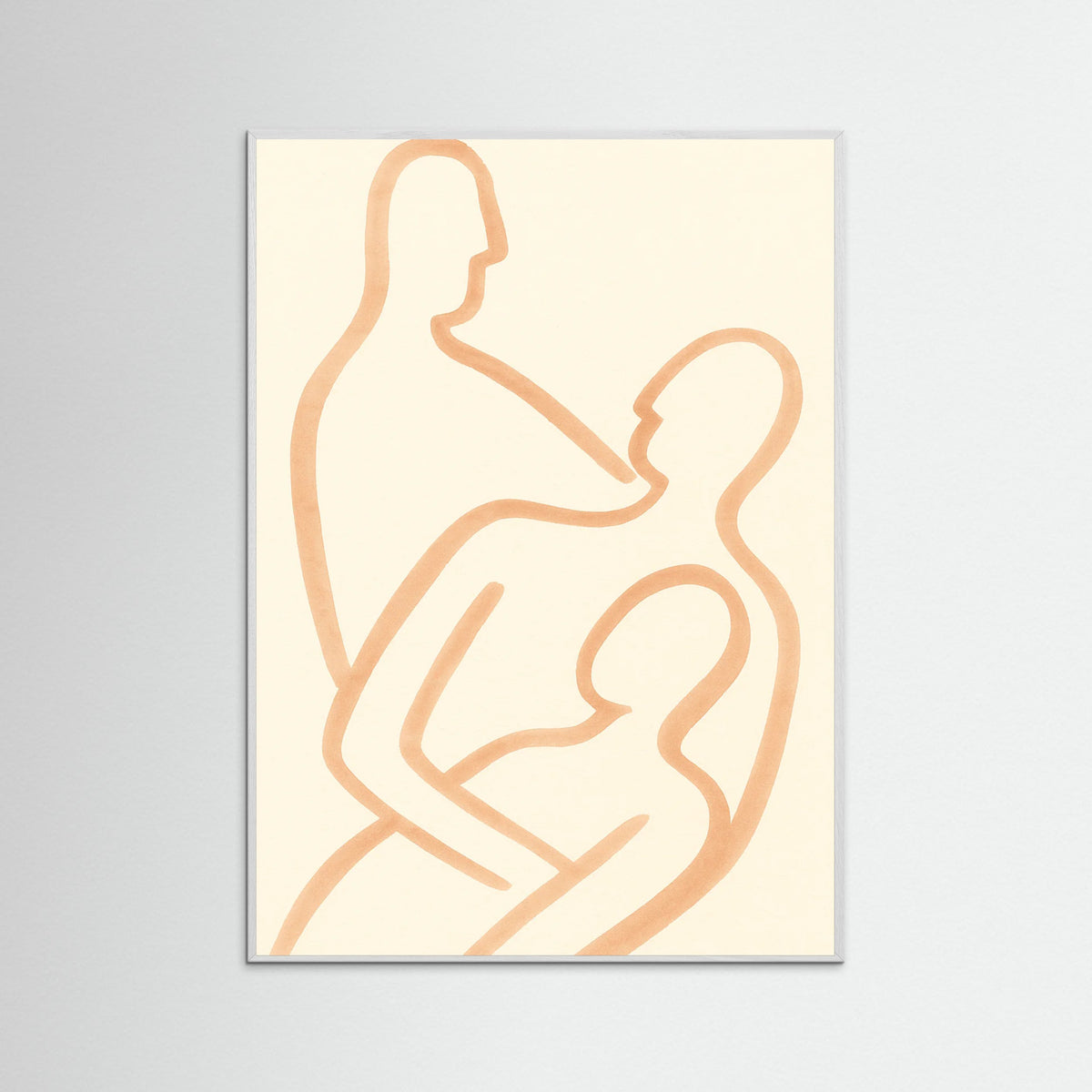 White Wood Gentle Contours