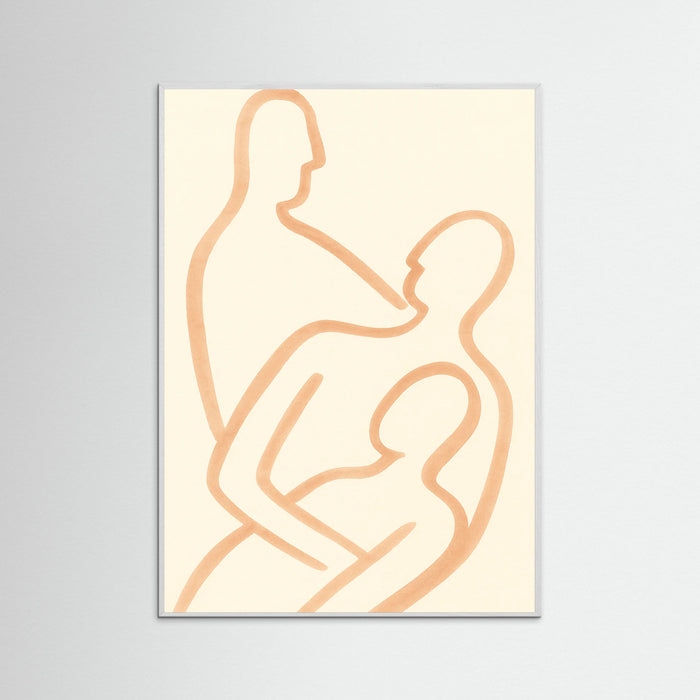 White Wood Gentle Contours