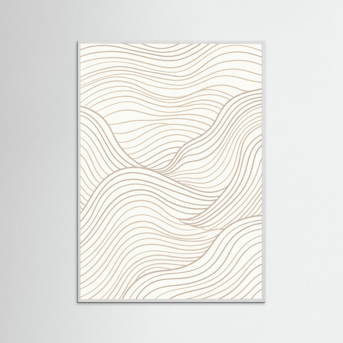 White Wood Gentle Curves