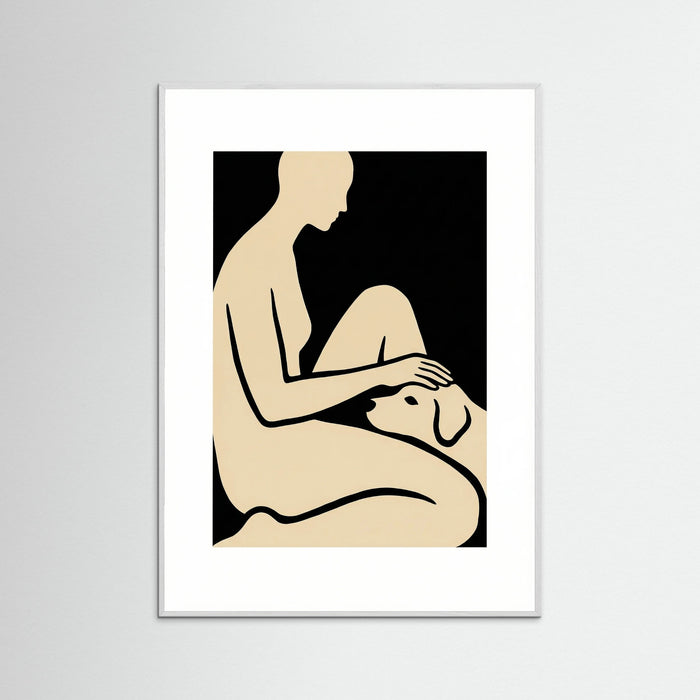 White Wood Gentle Embrace