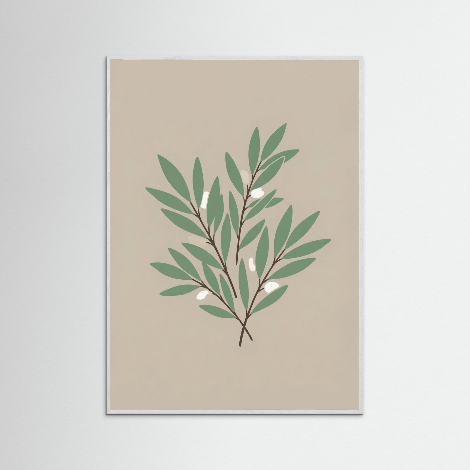 White Wood Gentle Magnolias