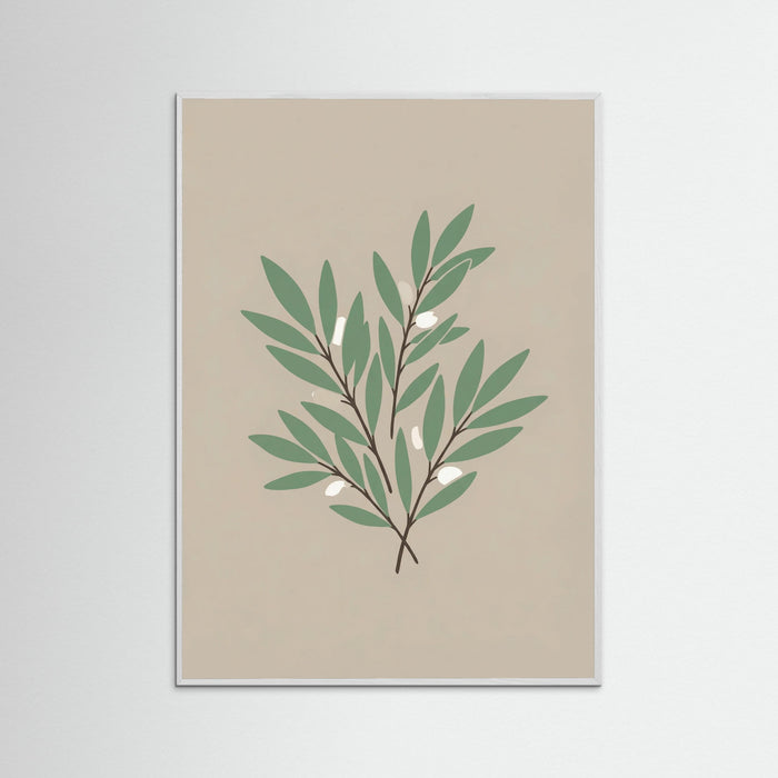 White Wood Gentle Magnolias