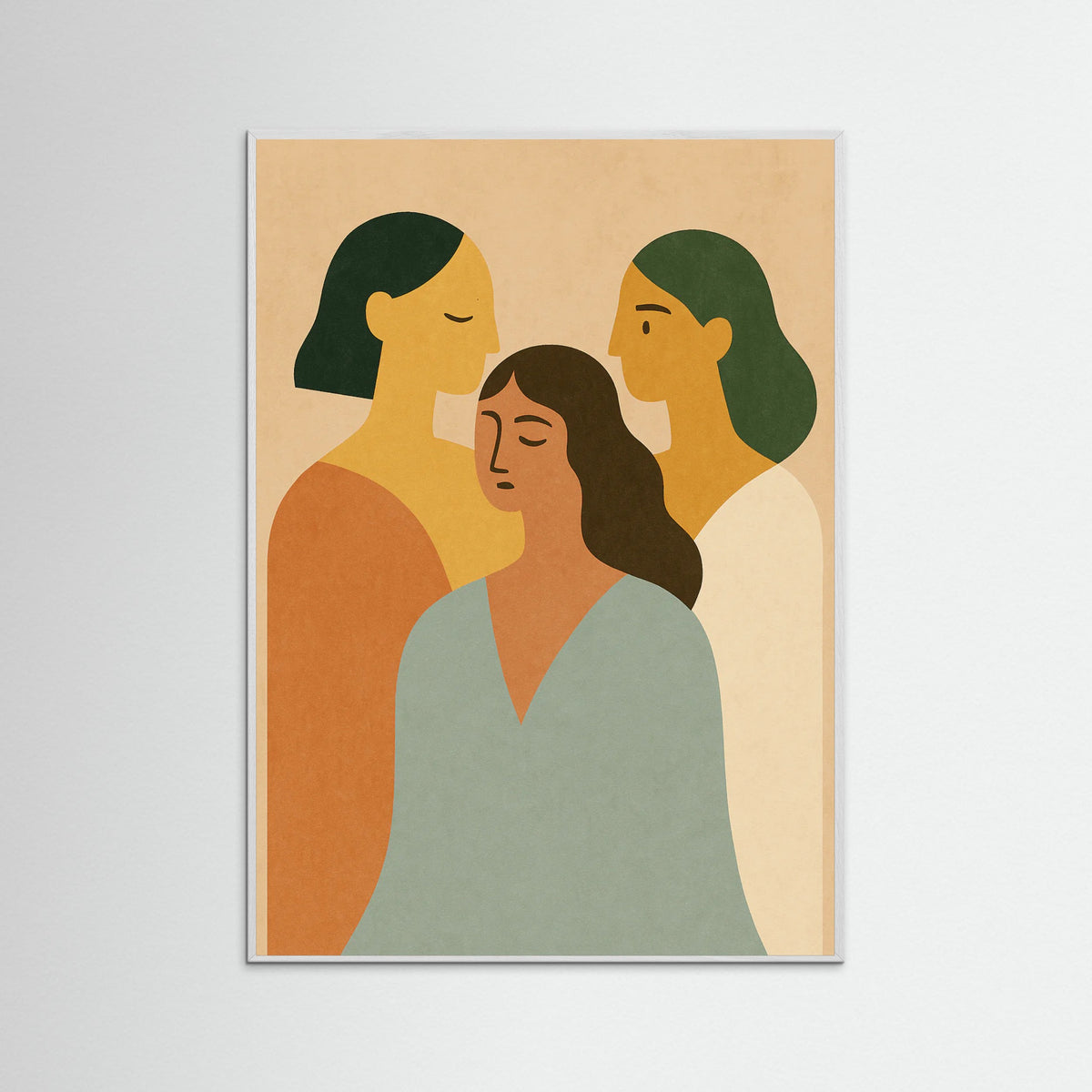 White Wood Gentle Presence