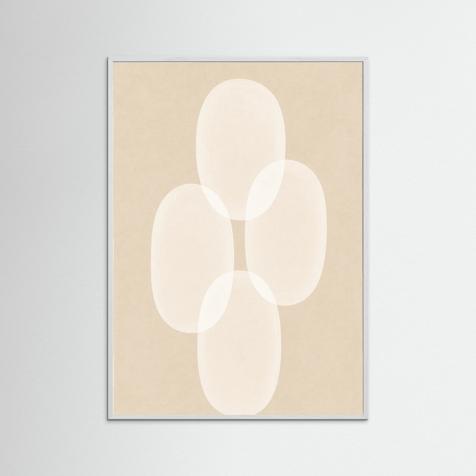 White Wood Gentle Swirl