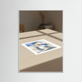 White Wood Geometric Aperture
