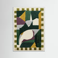 White Wood Geometric Form