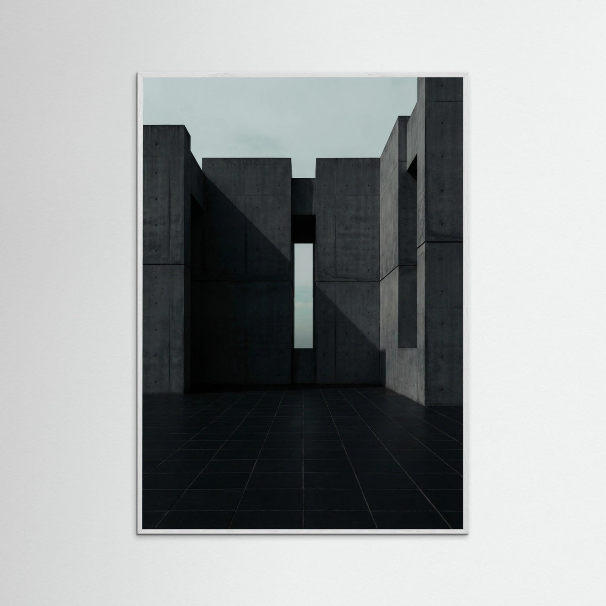 White Wood Geometric Gaze