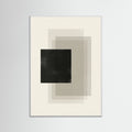 White Wood Geometric Layers